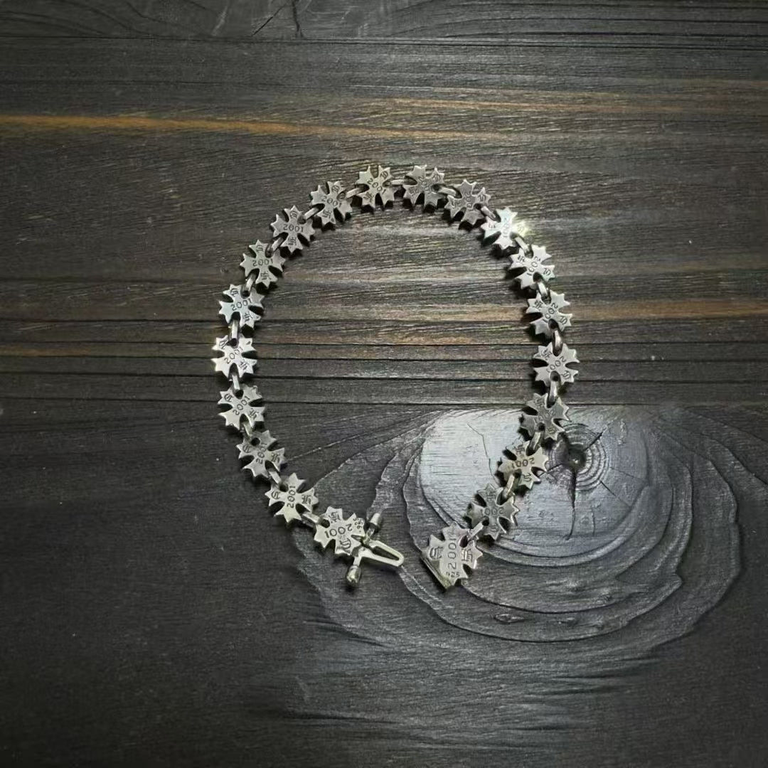 Chrome Hearts TinyePlus Silver Bracelet