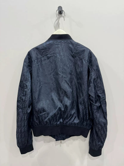 dior printed pilot jacket size 48