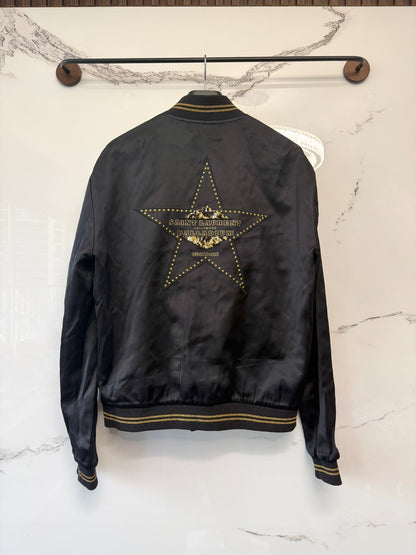 saint laurent hollywood jacket black 48