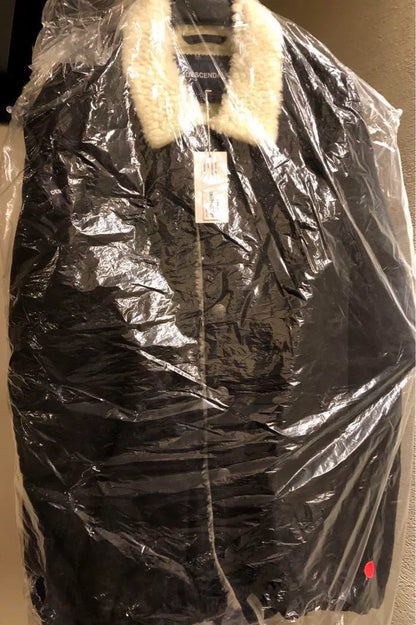 descendant collier black denim jacket medium