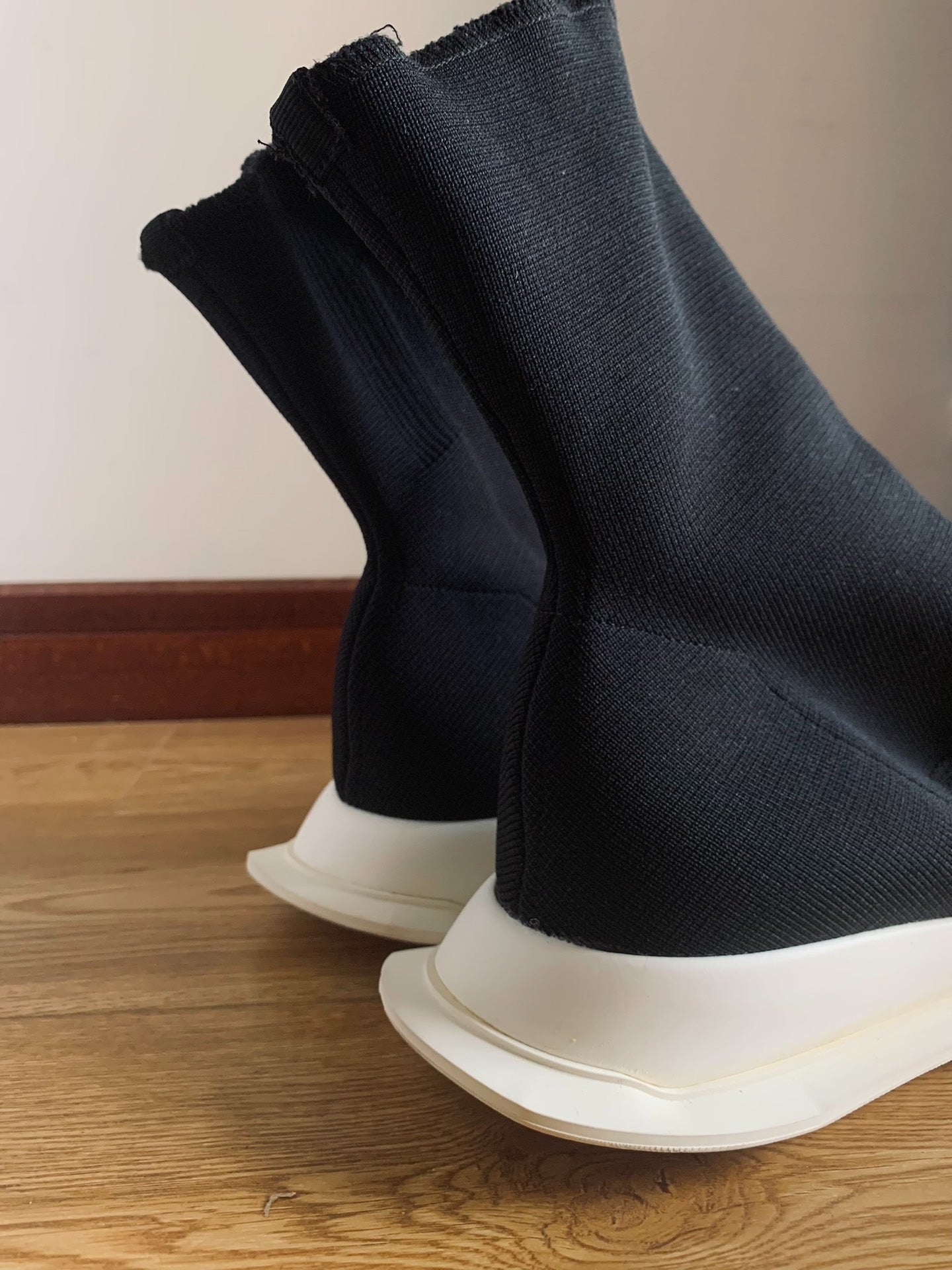 Rick Owens DRKSHDW Men's Boot Sock Shoes