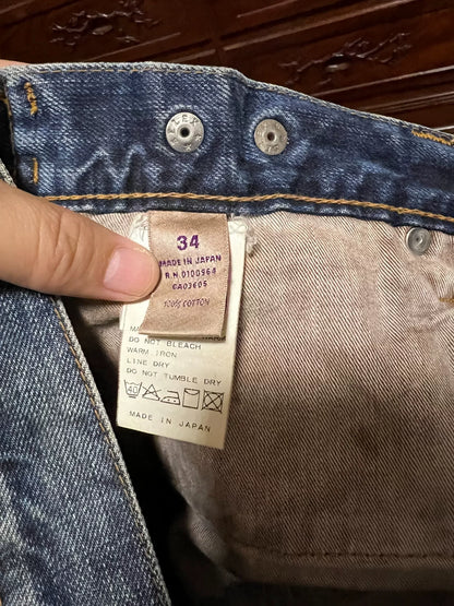 Prps Men's Vintage Acid Wash Jeans
