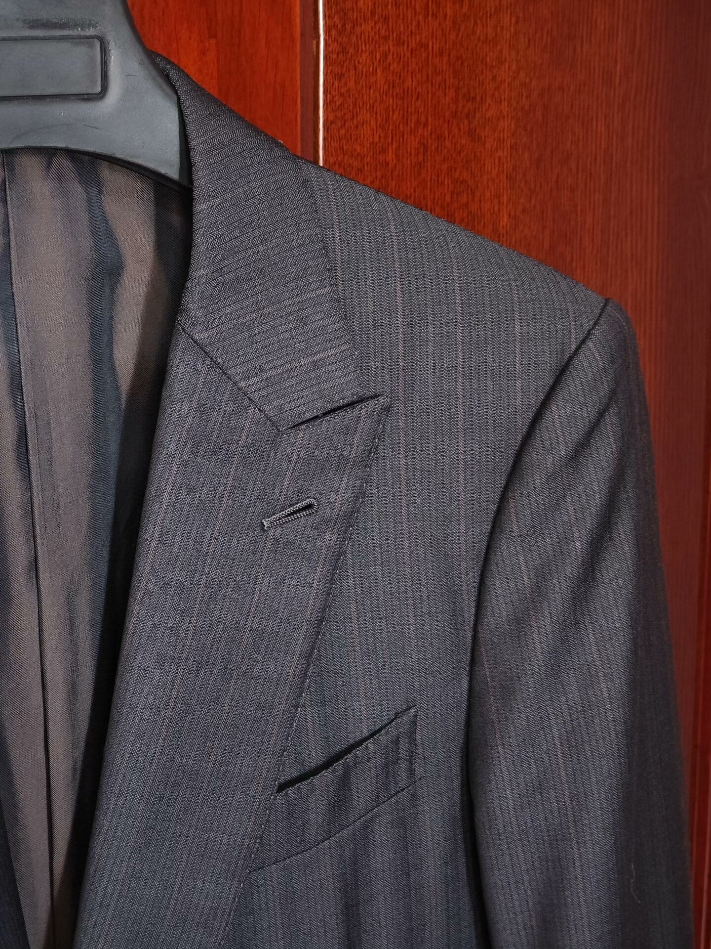 Zegna Trofeo Wool Blazer with Stripes