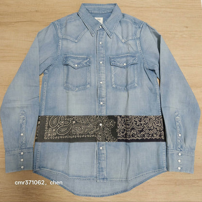 visvim 18SS Bandana Denim Shirt