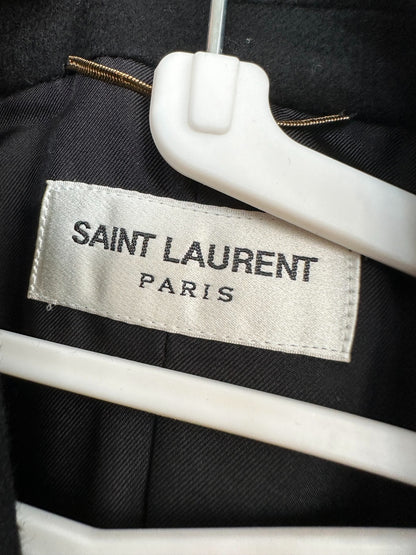 Saint Laurent Badge Wool Blazer