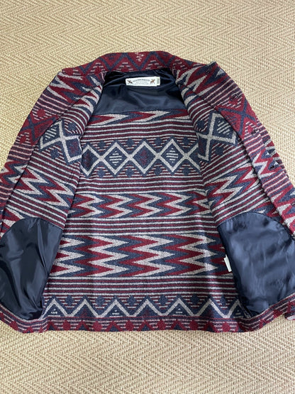 neighborhood red ethnic style jacket
