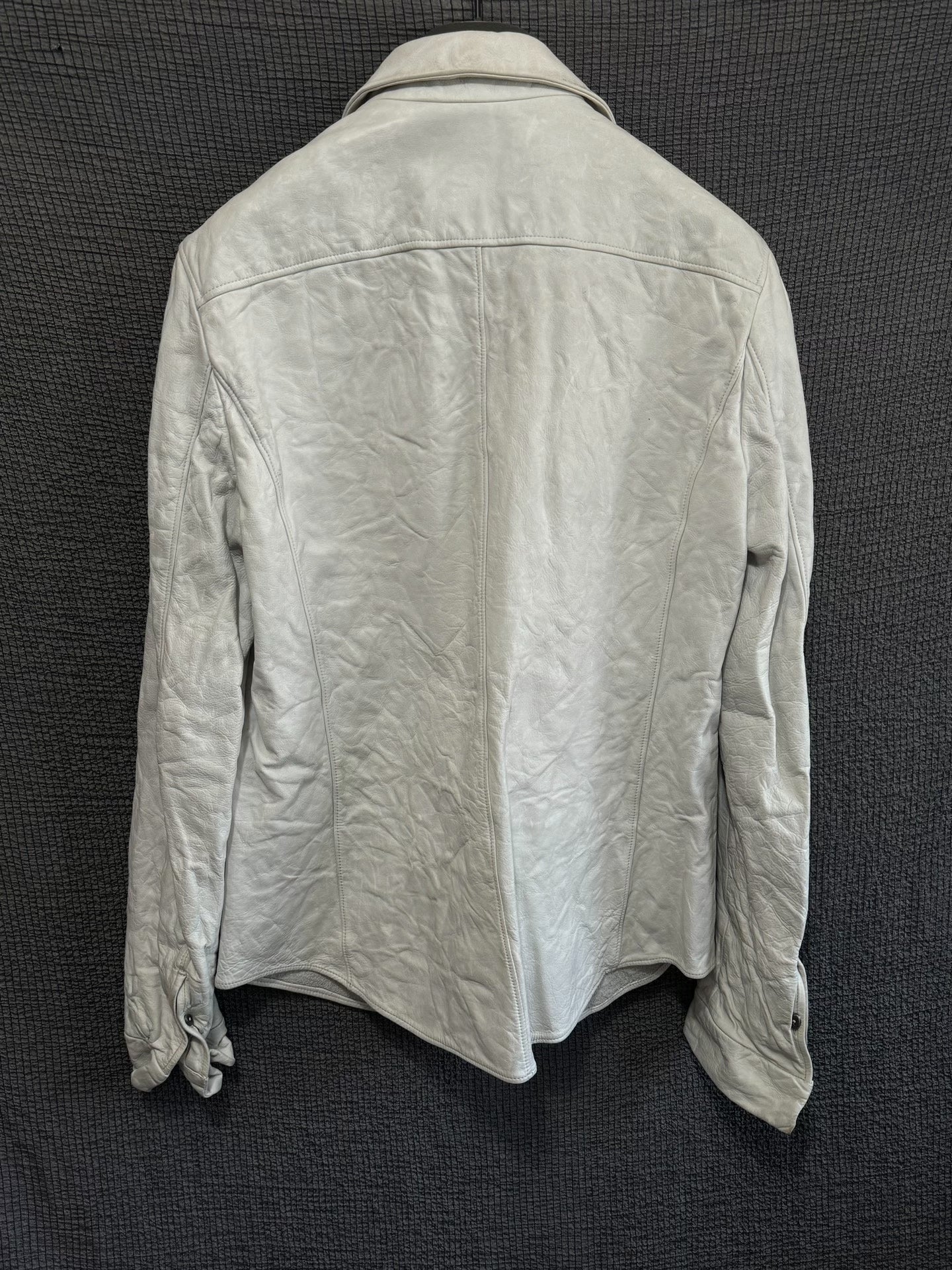 avant-garde leather shirt by Carpe Diem