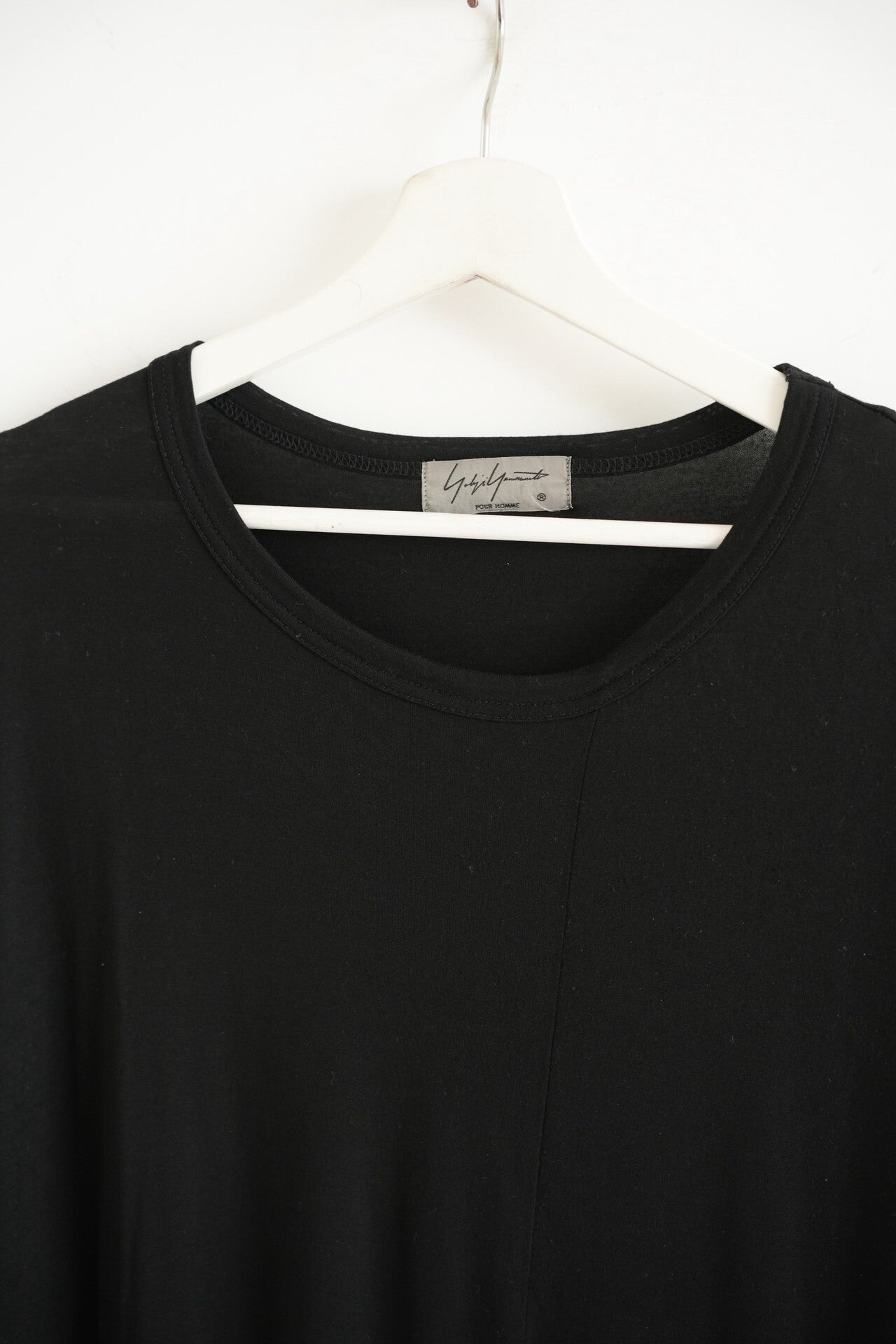 Yohji Yamamoto 17AW Double Layer Spiral Long Sleeve T-shirt