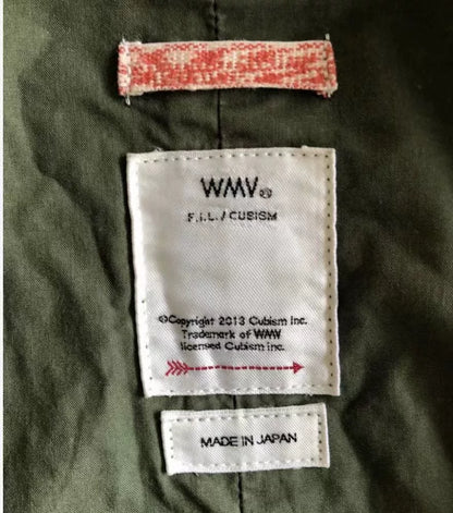 visvim six-five parka in olive green