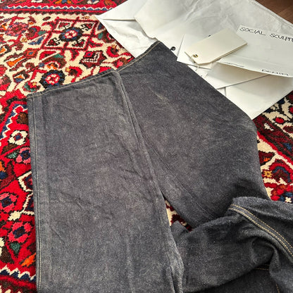 Visvim 23AW Mud Dyed Denim Pants