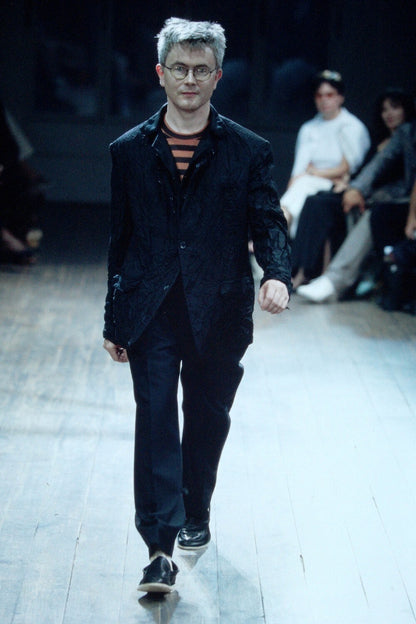 Yohji Yamamoto 01SS Mohair Pleated Blazer
