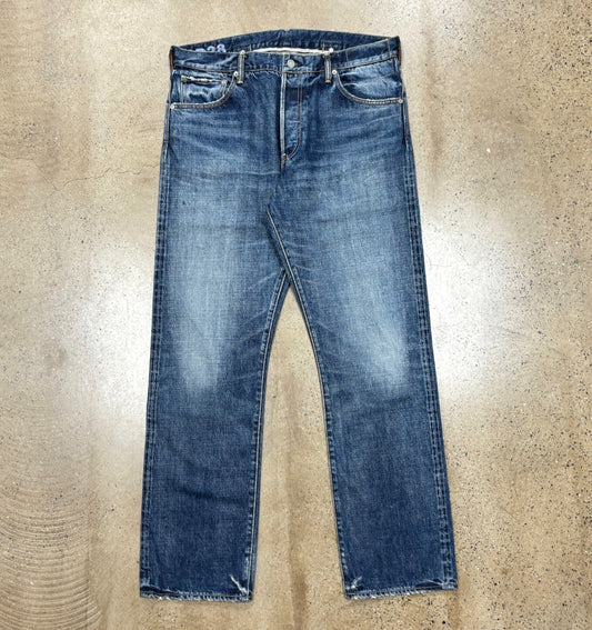 Visvim Social Sculpture Damaged Denim Pants