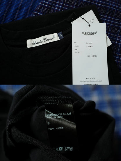 Undercover Brain Hamburger Tee Black