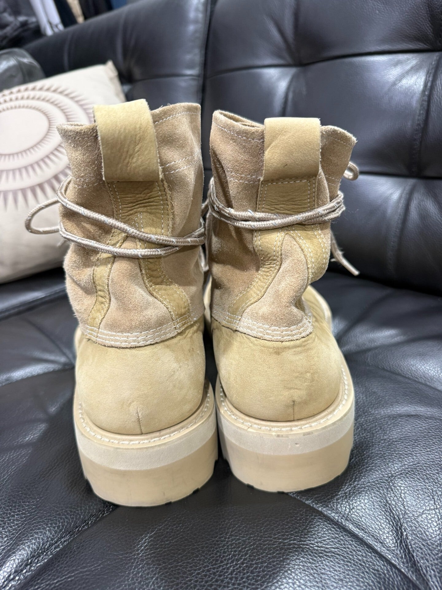 UNDERCOVER Suede Duck Boots Size 44
