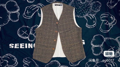 Freewheelers Wool Vest in Size 38