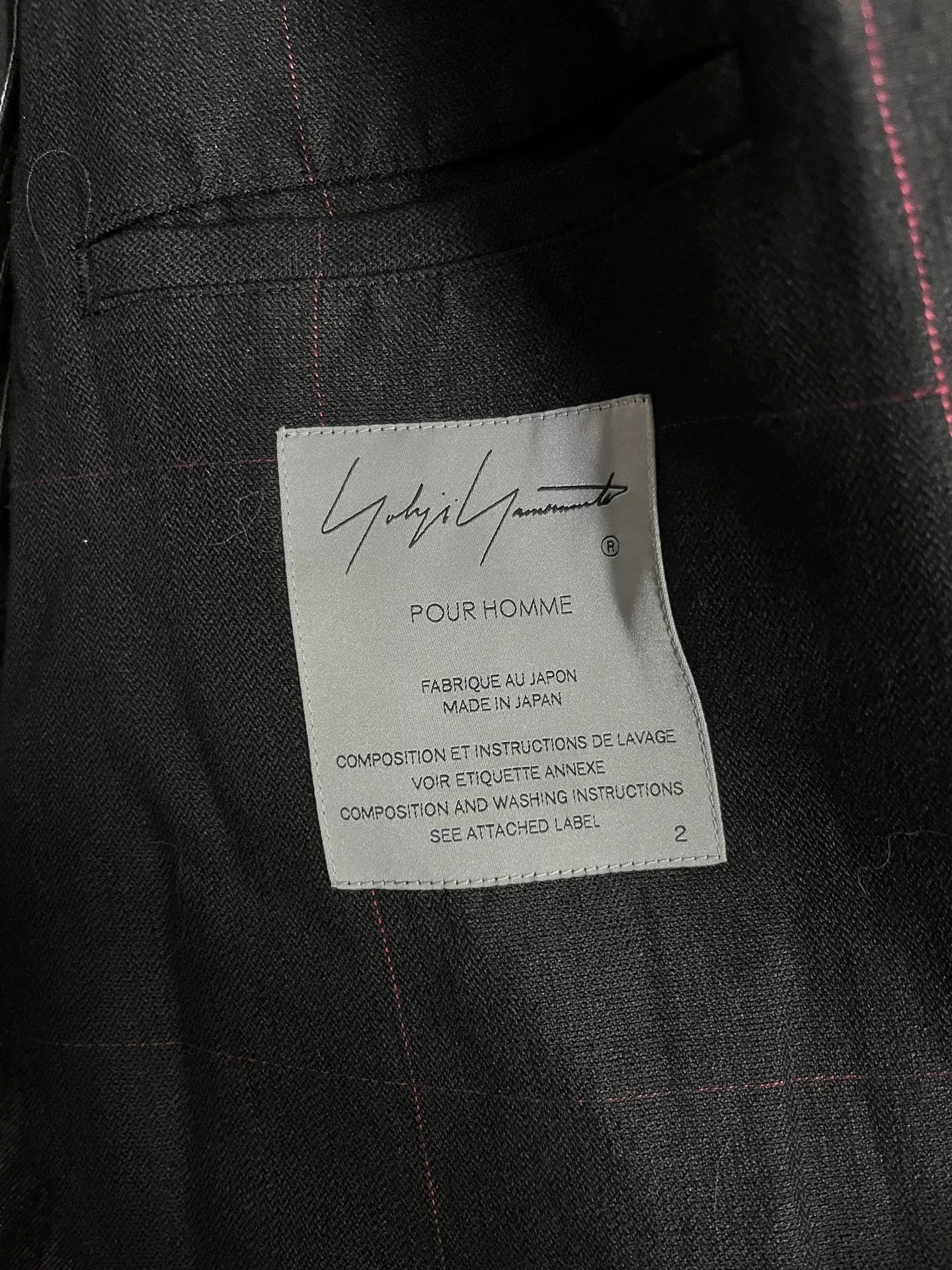 Yohji Yamamoto 2023 SS Linen Totem Coat