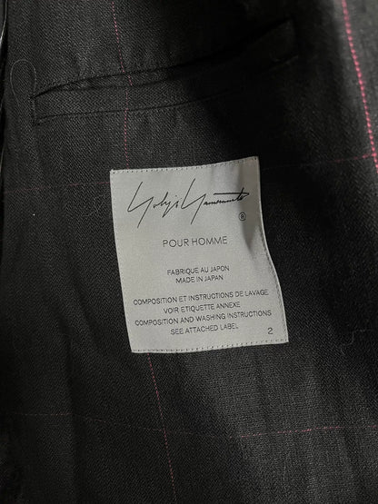 Yohji Yamamoto 2023 SS Linen Totem Coat