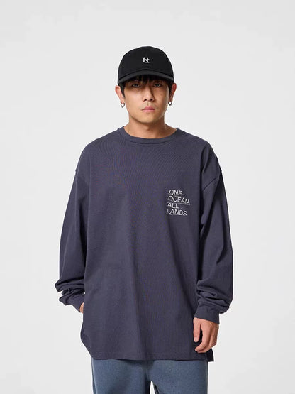 NANAMICA OOAL Graphic L/S Tee