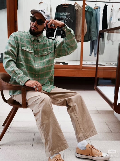 VISVIM SKAGWAY L.T.LO V-Sole Canvas Shoes