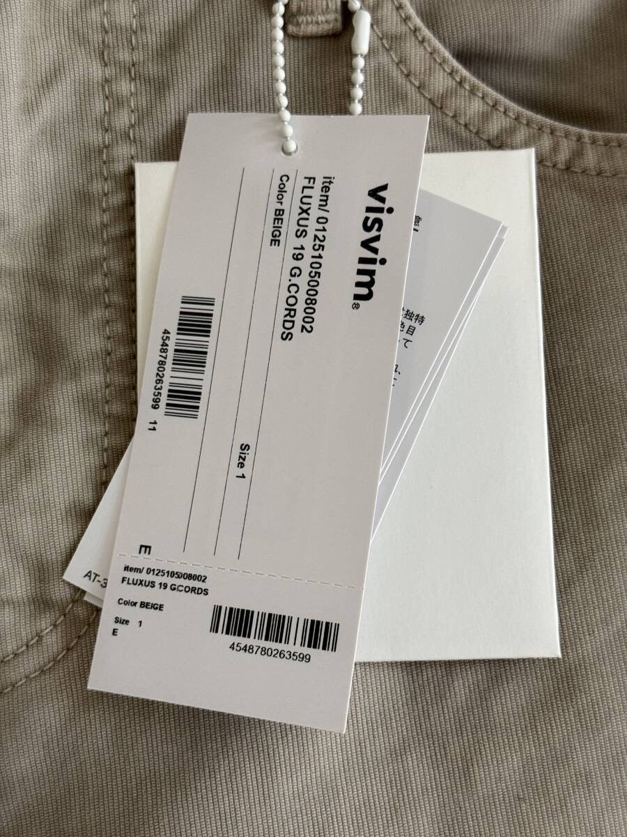 visvim 25SS FLUXUS 19 G.CORDS Pants