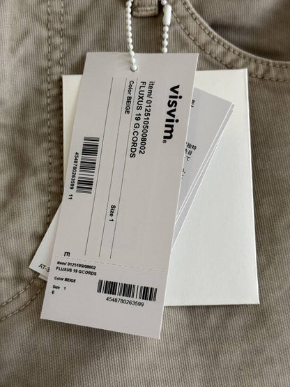 visvim 25SS FLUXUS 19 G.CORDS Pants