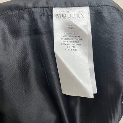 Alexander McQueen Black Cut-Out Pants