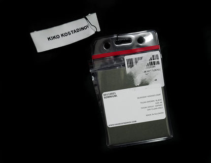 kiko kostadinov muriseay hooded coat