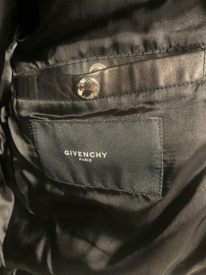 givenchy classic star leather jacket size 48