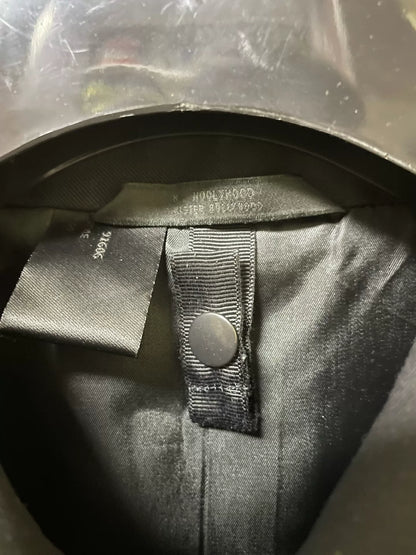 n.hoolywood balmacaan wool chesterfield coat