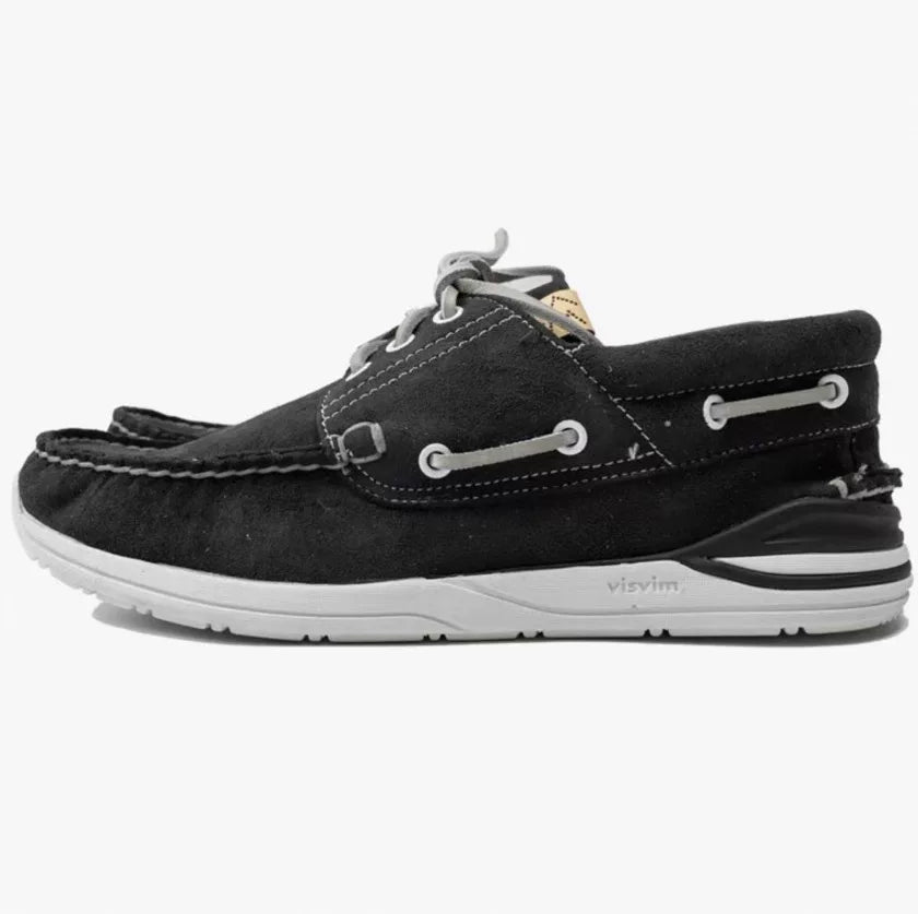 Visvim Suede Low-Top Boat Shoes