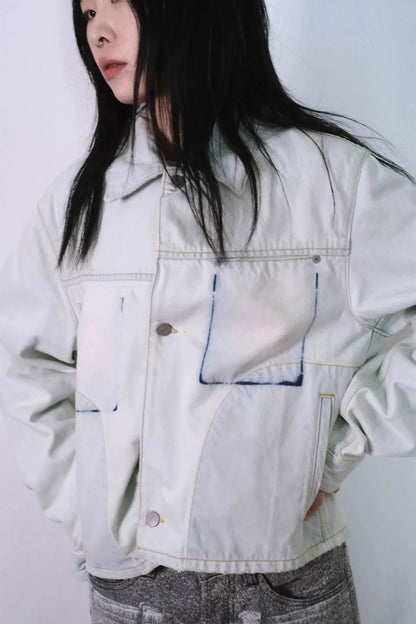 Maison Margiela Distressed Denim Jacket for Men