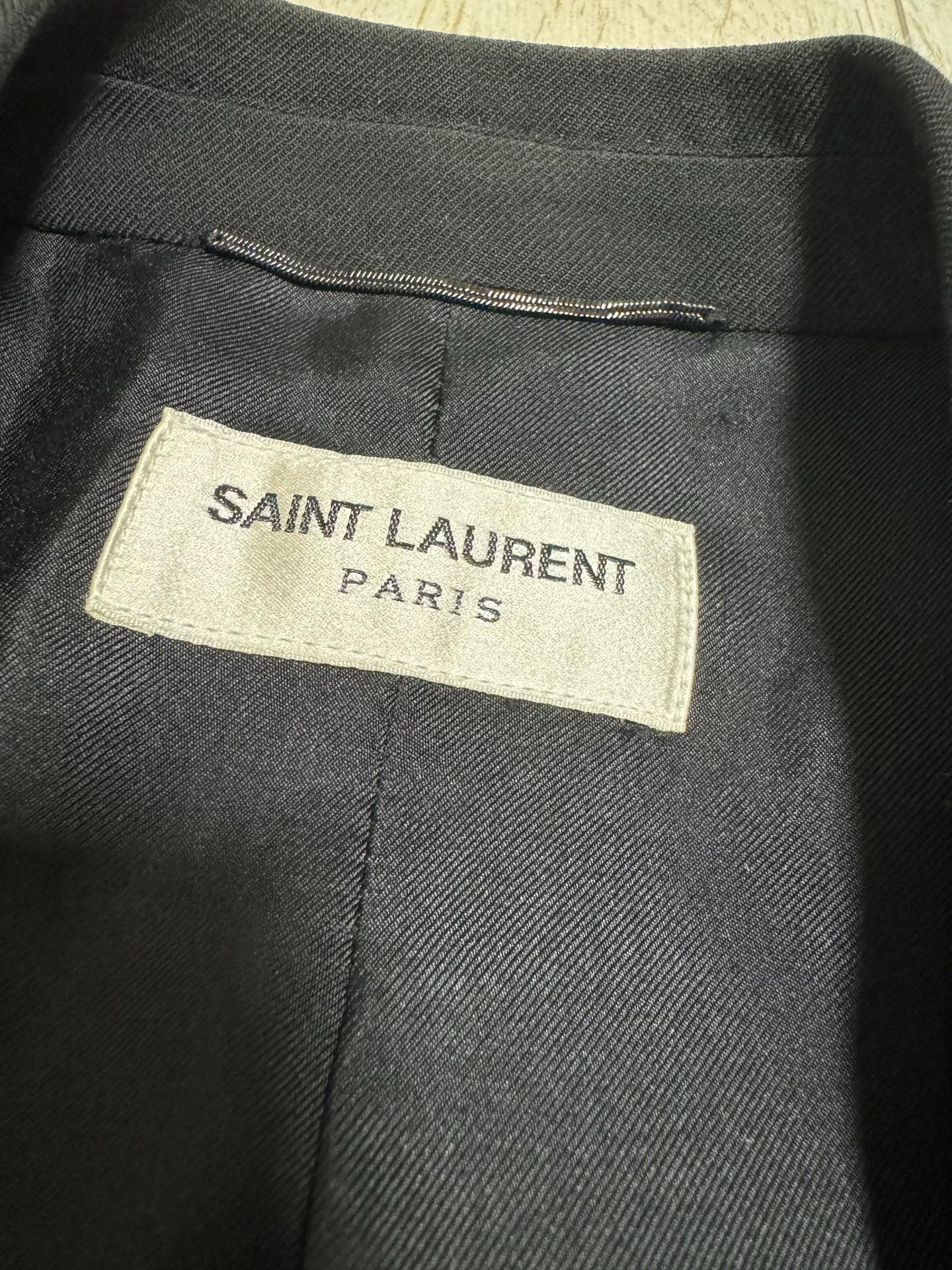 Saint Laurent Limited Runway Diamond Lapel Blazer