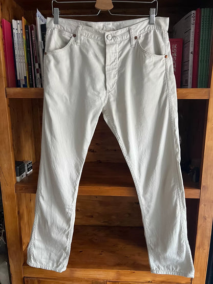 RRL Double RL Light Beige Denim Pants