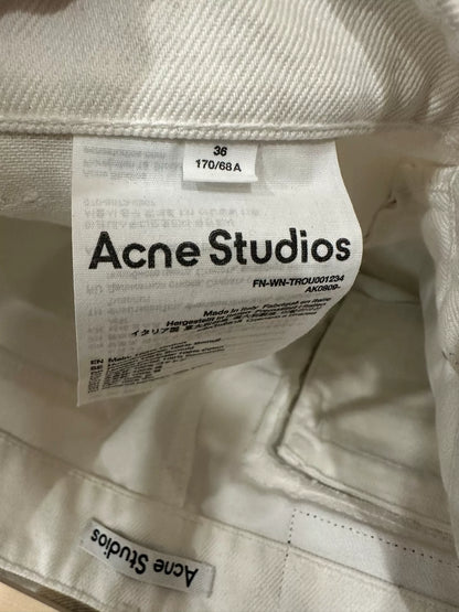 acne studios baggy cargo pants 24ss