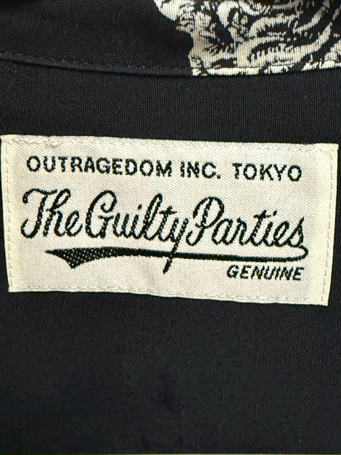 WACKO MARIA The Guilty Parties Tiger Shirt
