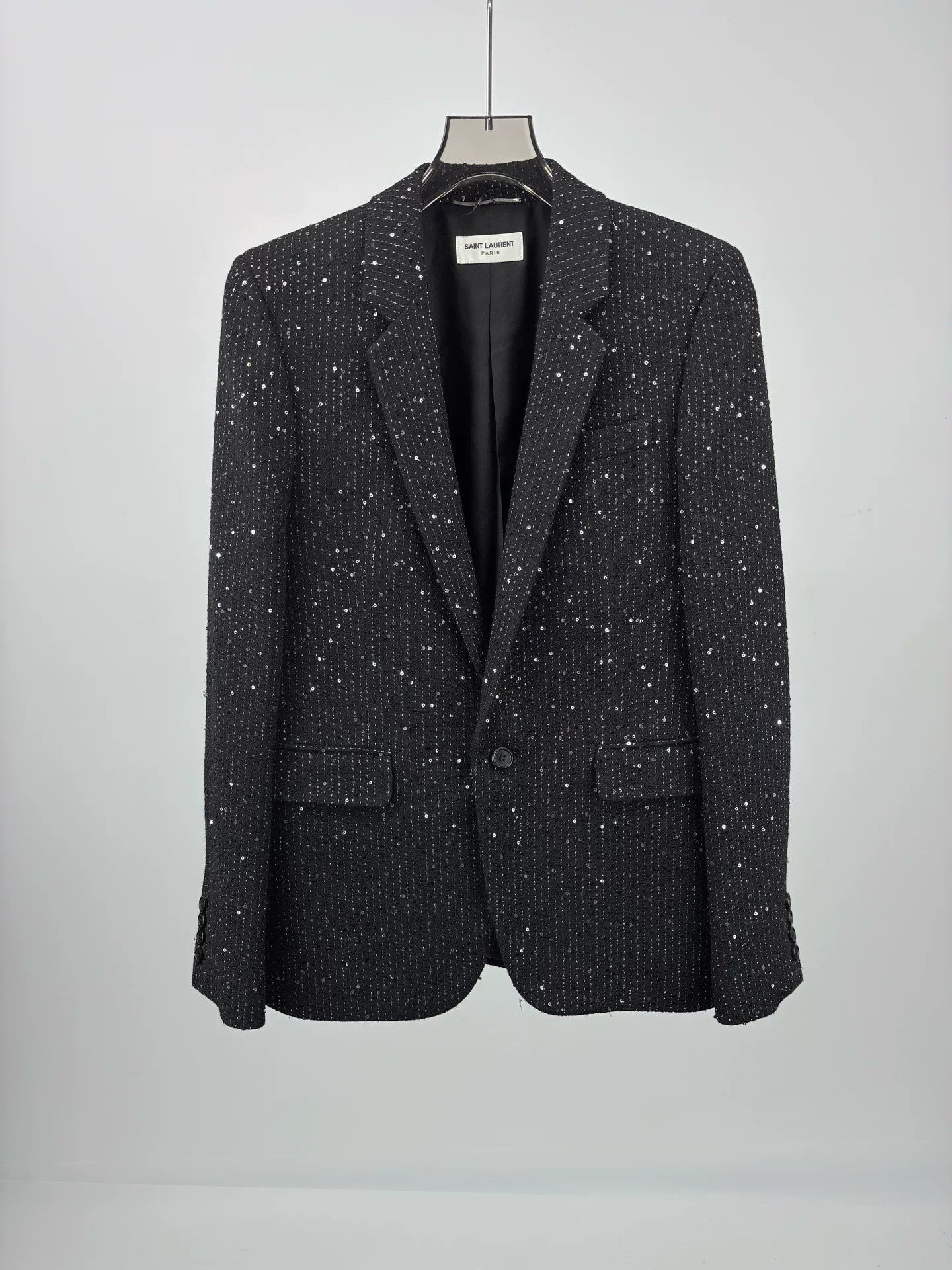 Saint Laurent SLP Sequin Blazer
