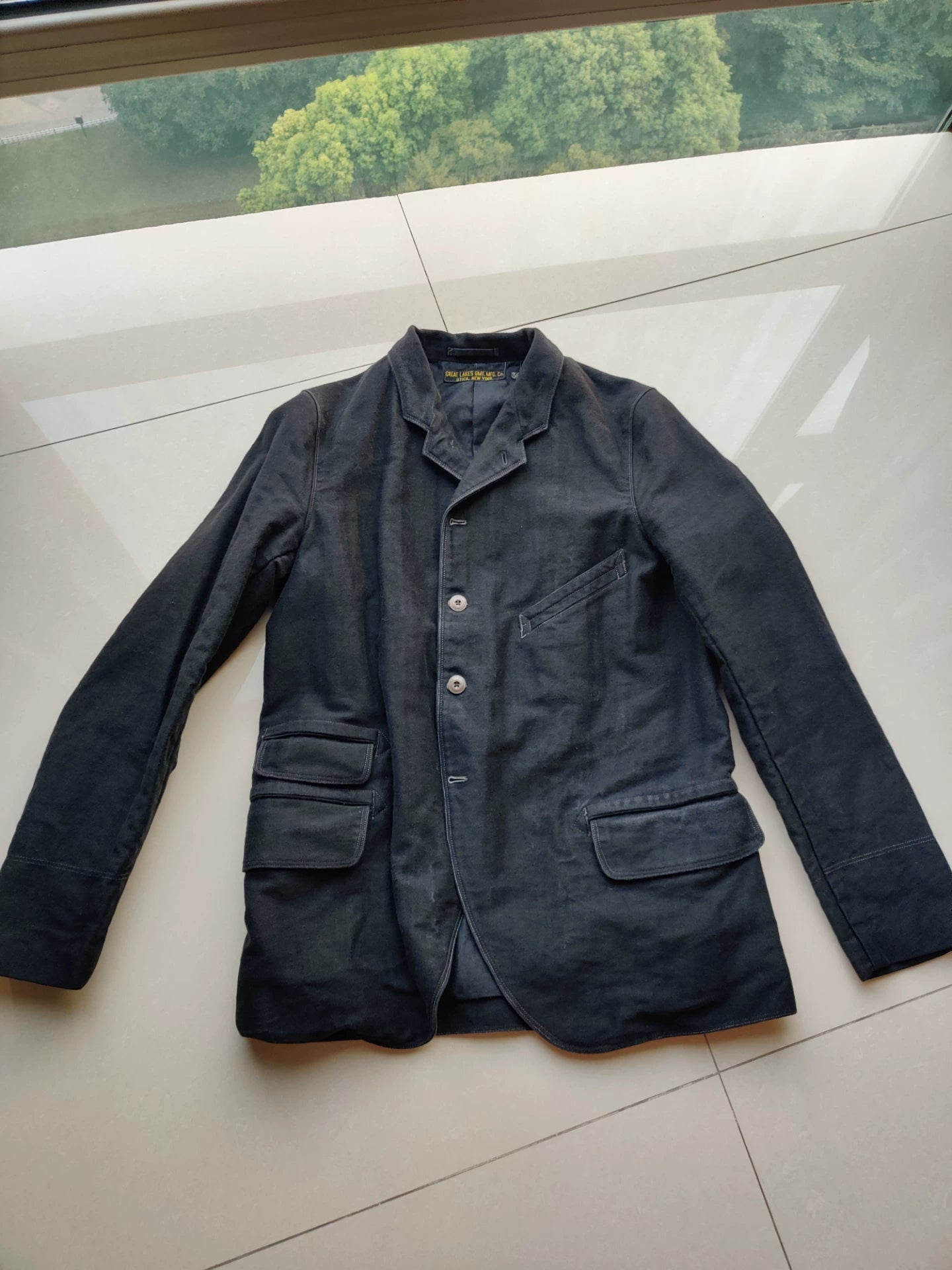 freewheelers jackson suit with textured fabric