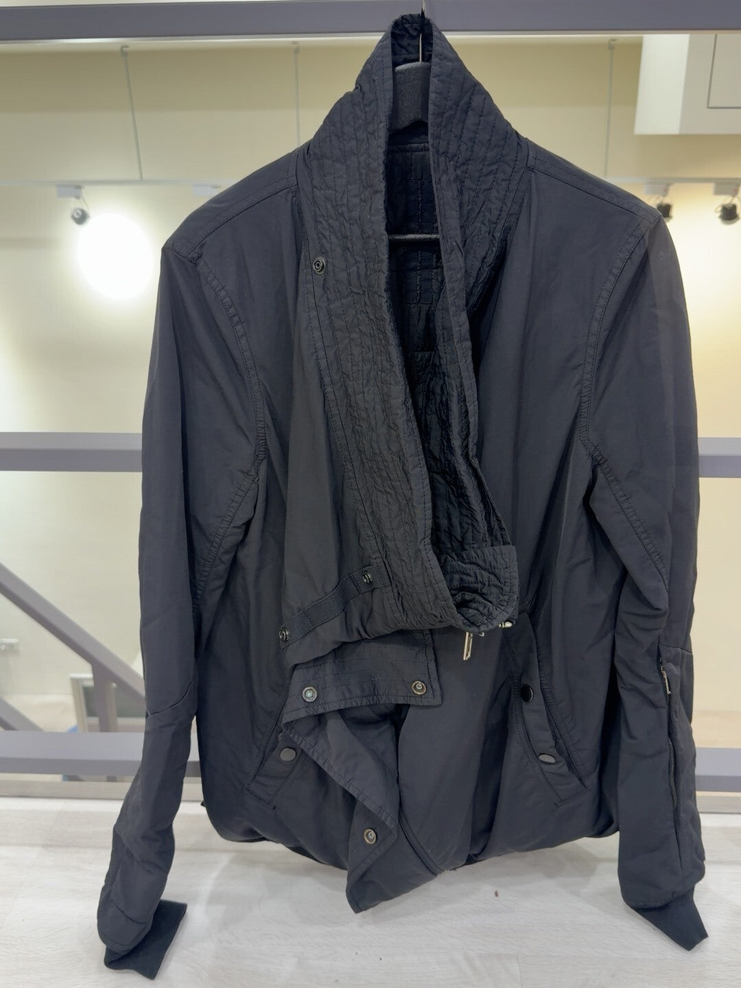Rick Owens DRKSHDW Black Short Jacket