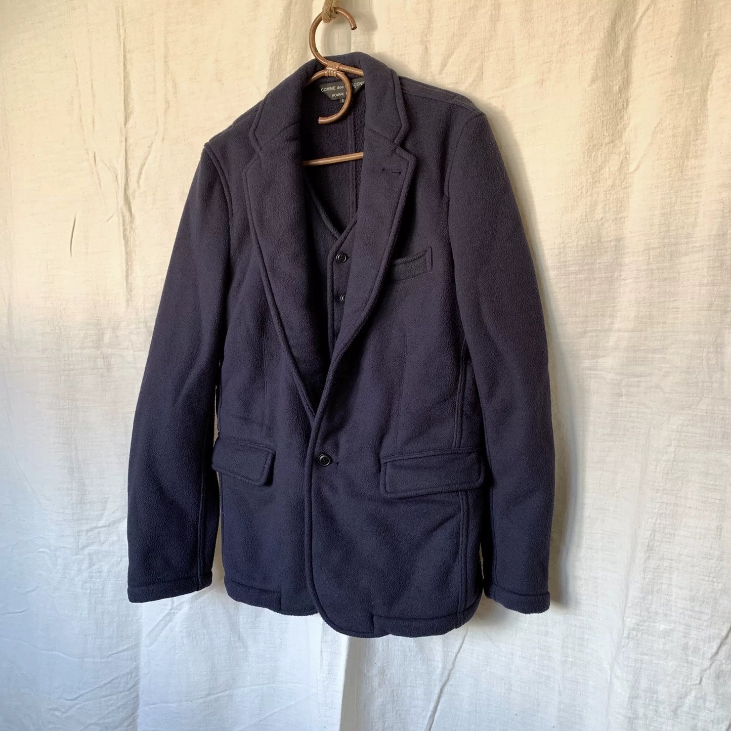 Comme des Garcons Homme Plus 01AW Fleece Suit Jacket
