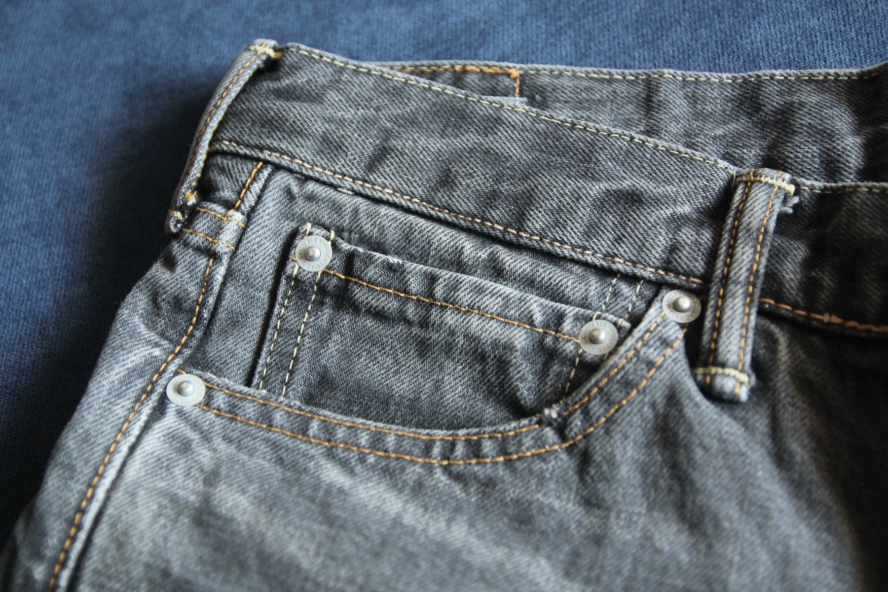 Visvim 03d5 Black Washed Jeans W32