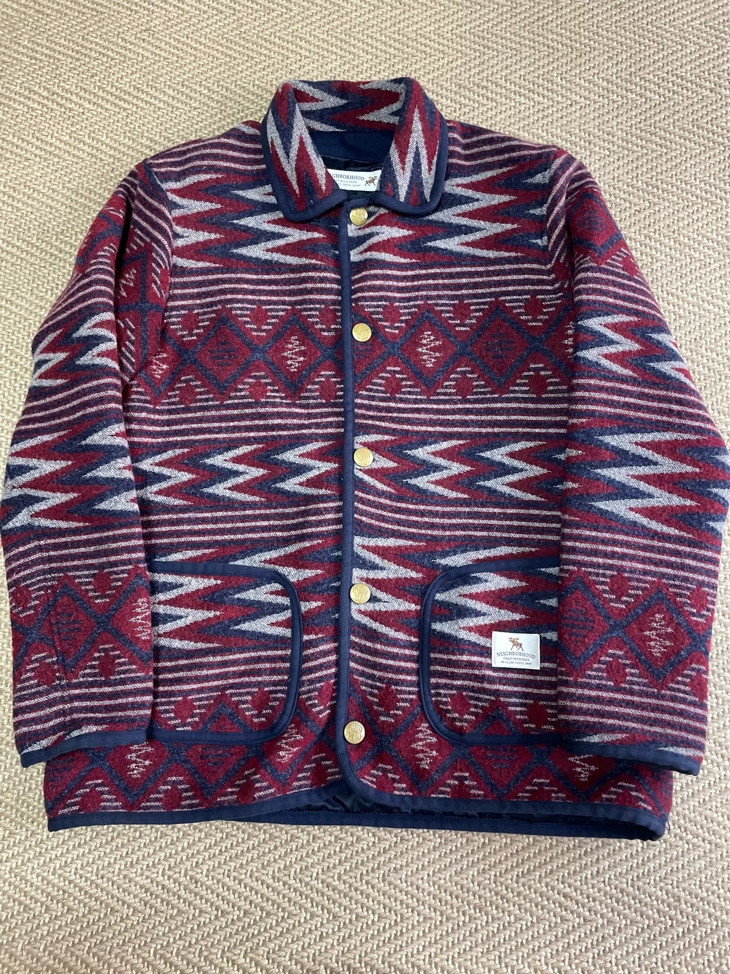 NEIGHBORHOOD Red Men's Jacket
