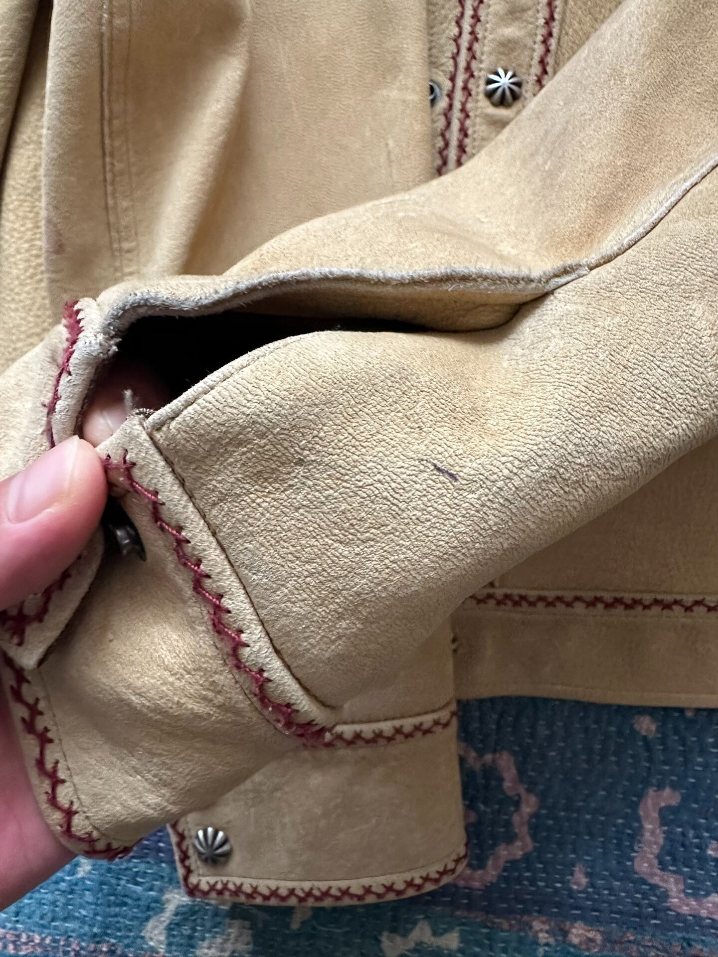 rrl limited edition suede leather jacket