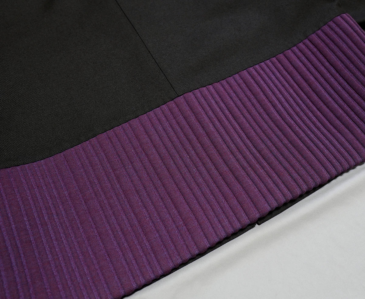 namacheko tailored biker jacket in black