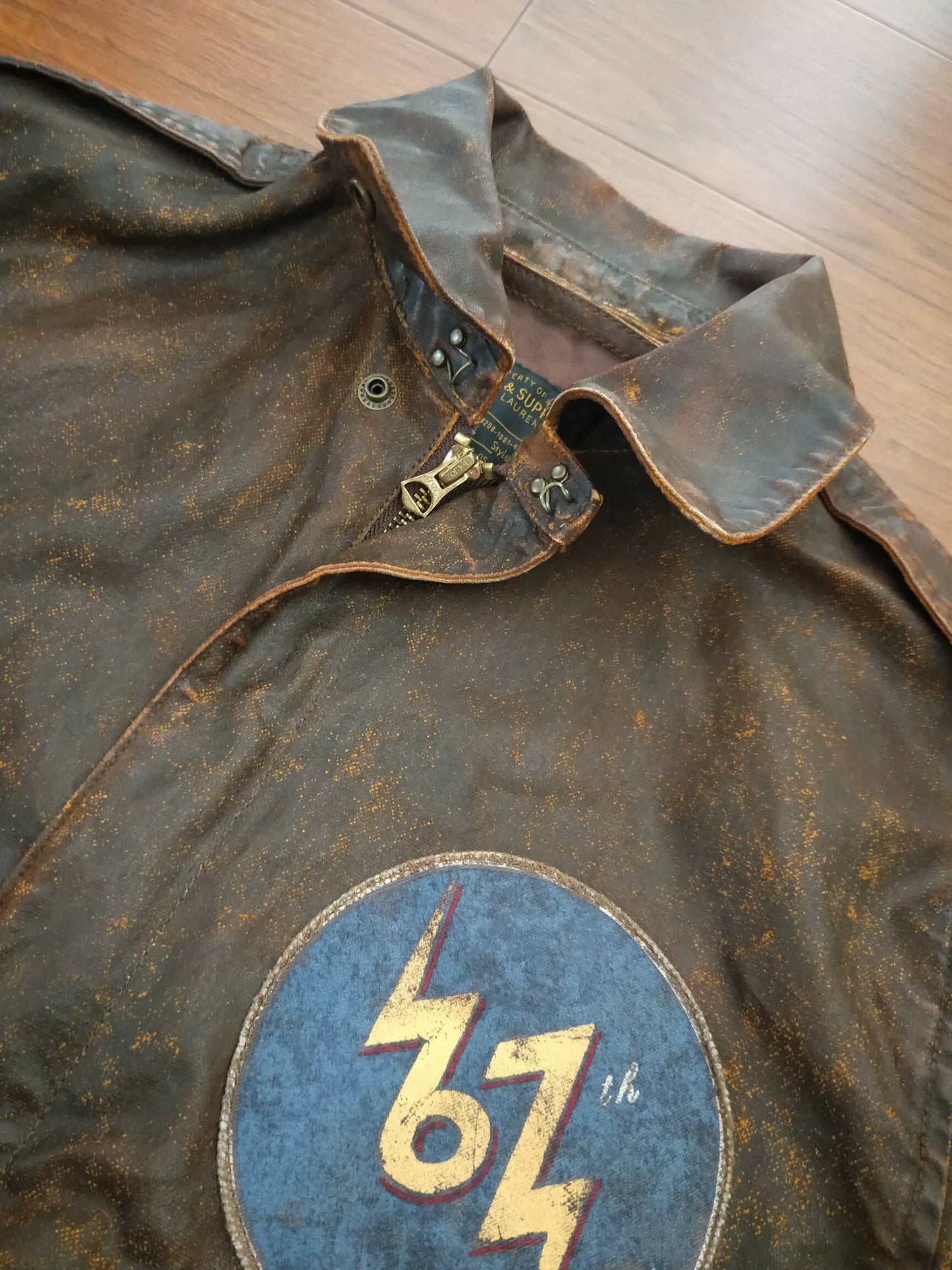 Ralph Lauren A2 Waxed Flight Jacket
