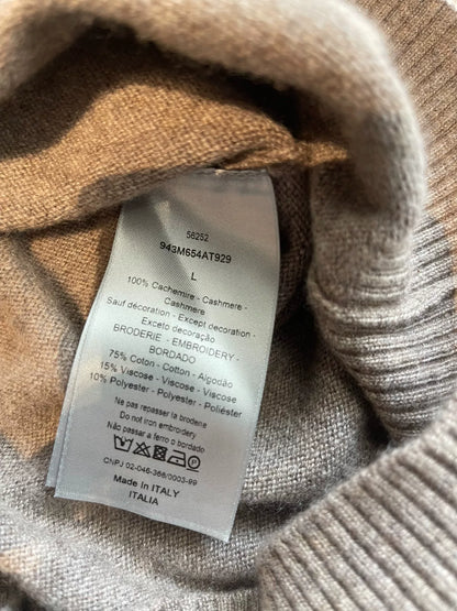 dior artist collaboration cashmere sweater