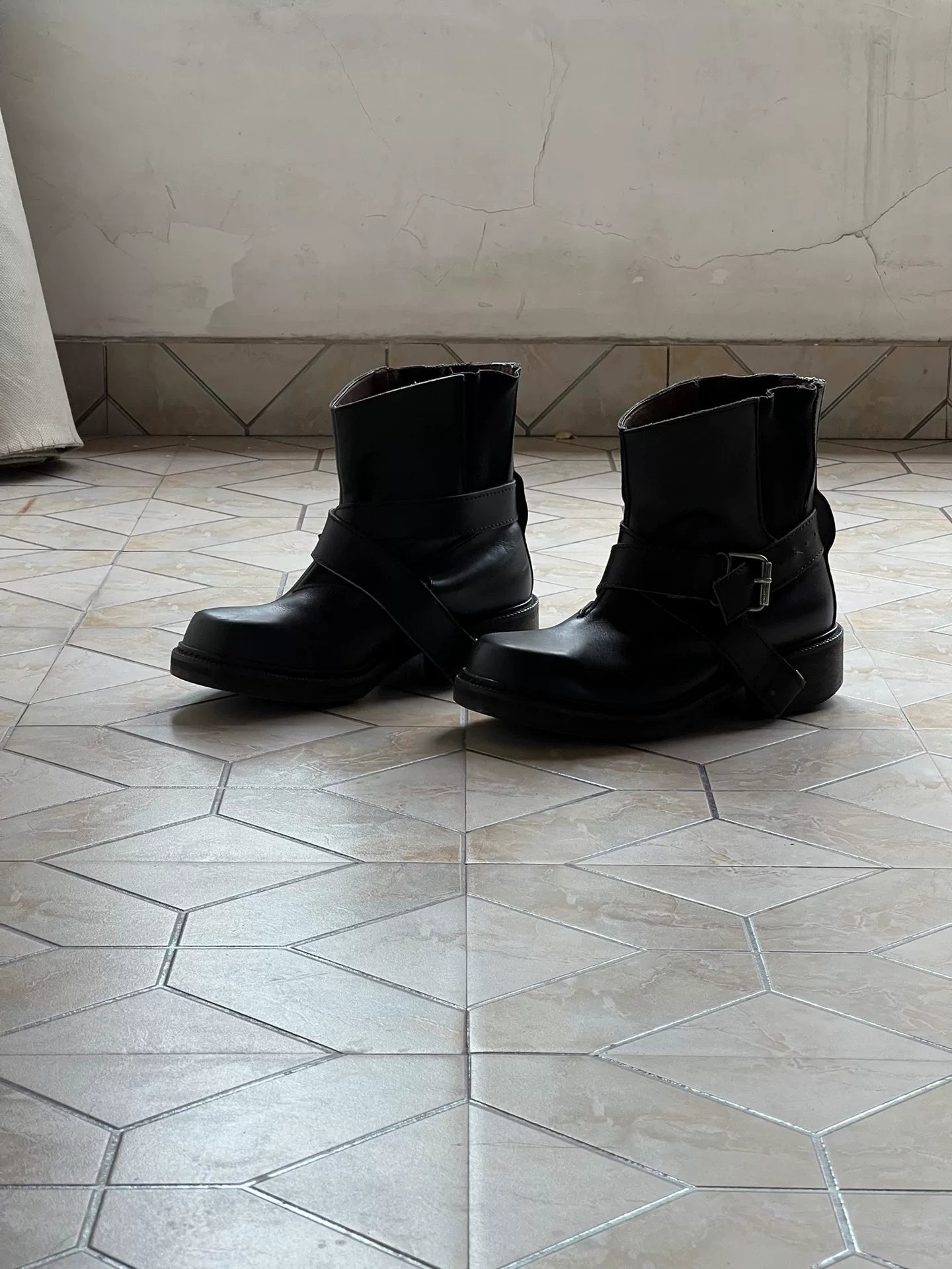 Dirk Bikkembergs Archive Runway Leather Boots