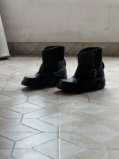 Dirk Bikkembergs Archive Runway Leather Boots