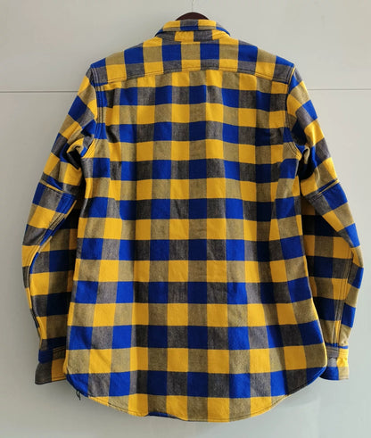 Vintage Flannel Work Shirt in Plaid Design