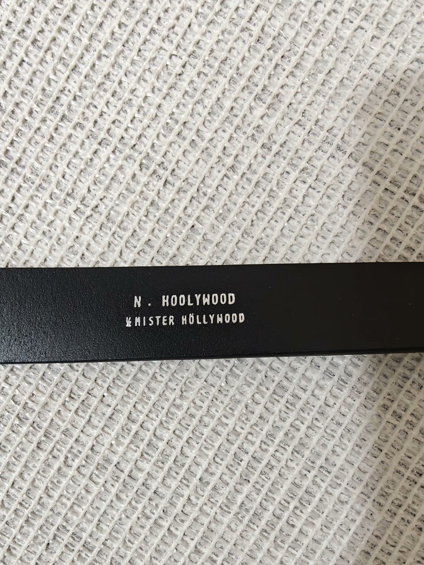 N.HOOLYWOOD 25SS Leather Belt