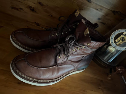 visvim armiger kngr folk kangaroo leather boots